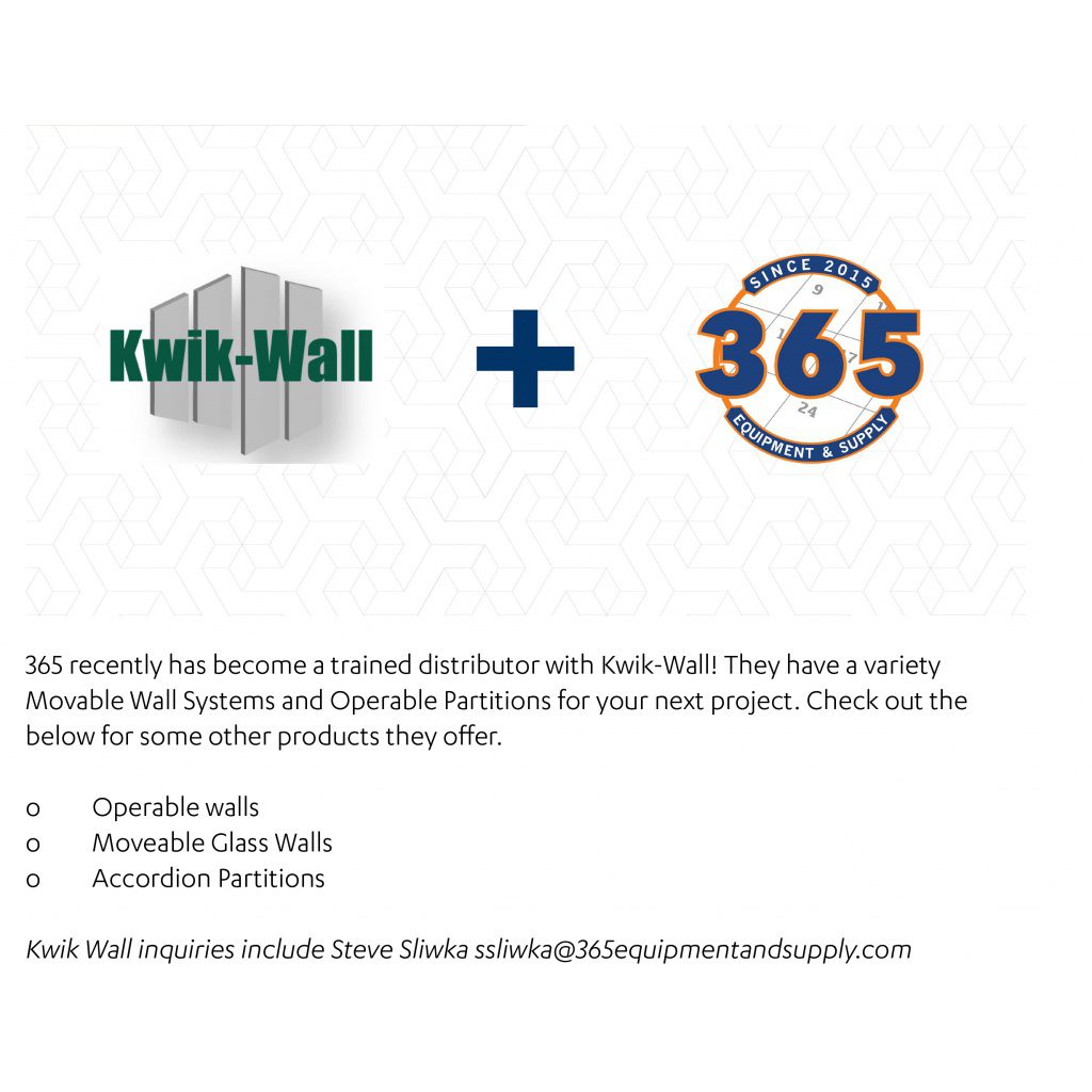 365 Kwik-Wall Partnership Announcement